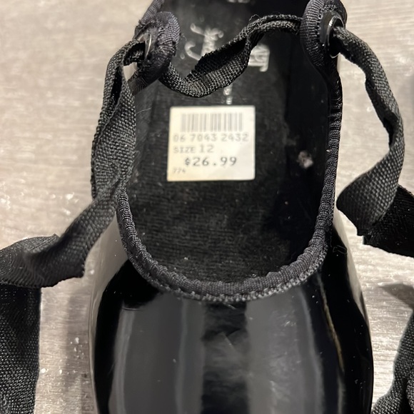 American ballet theater size 12 tap shoes black only worn a few times - Picture 3 of 9